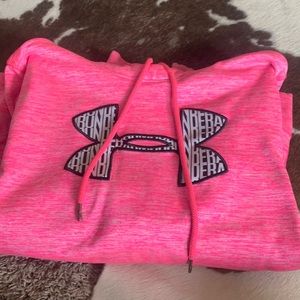Under Armour pink hoodie
